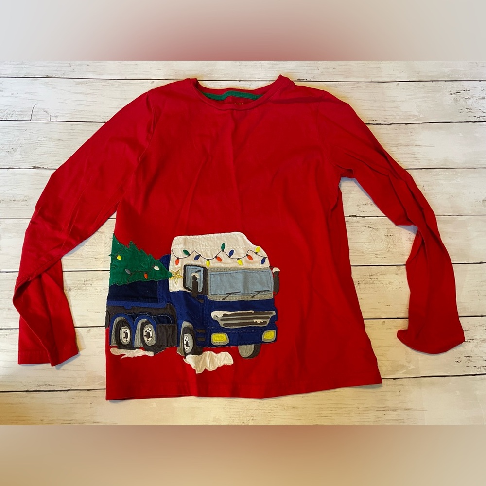Mini Boden Holiday Truck t-shirt